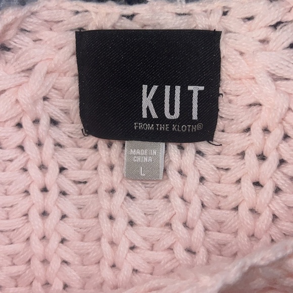 NWOT Kut From The Kloth Light Pink 💗 Sweater Size Large - Picture 5 of 5